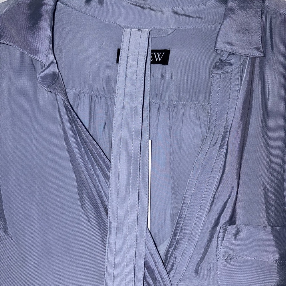 J. Crew Bungalow dress in drapey viscose twill - Picture 4 of 8